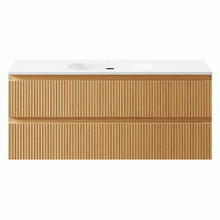 Panama 1200mm Oak Vanity & LED Mirror Package